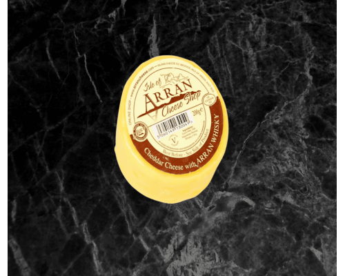 ARRAN CHEDDAR WITH WHISKY TRUCKLE 200G